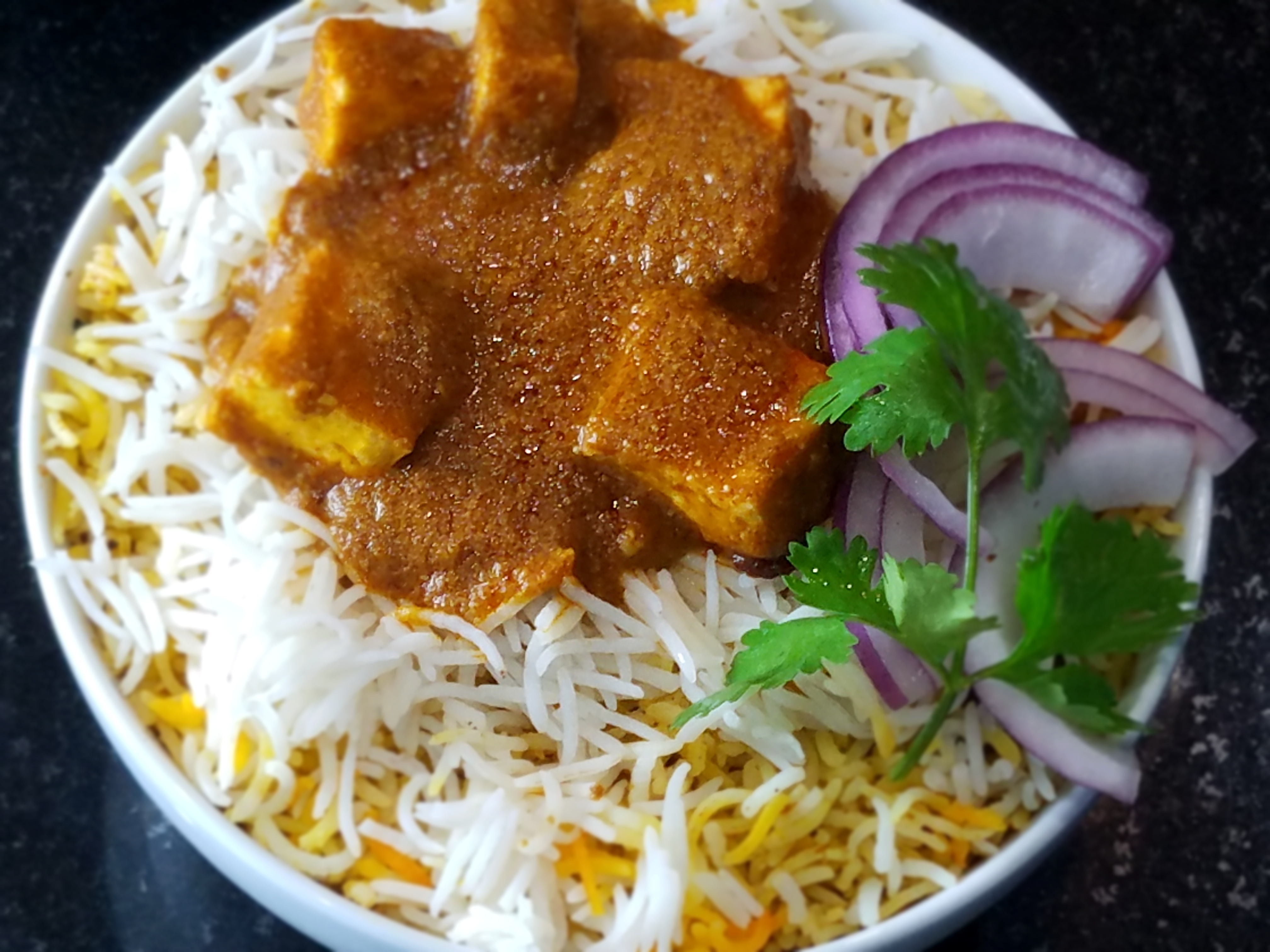 Vijayawada Paneer Biryani.